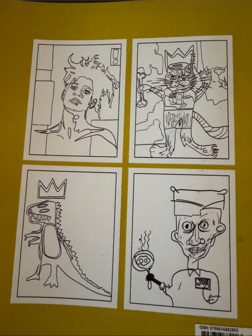 Basquiat Coloring book - Picture 4 of 4
